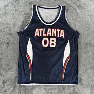Park Antony Atlanta Hawks UPS Basketball Promo Jersey Youth Boys XL Reversible
